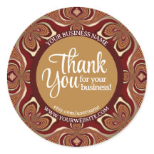 Geschäftsdanken Warm Chocolate & Gold Earth