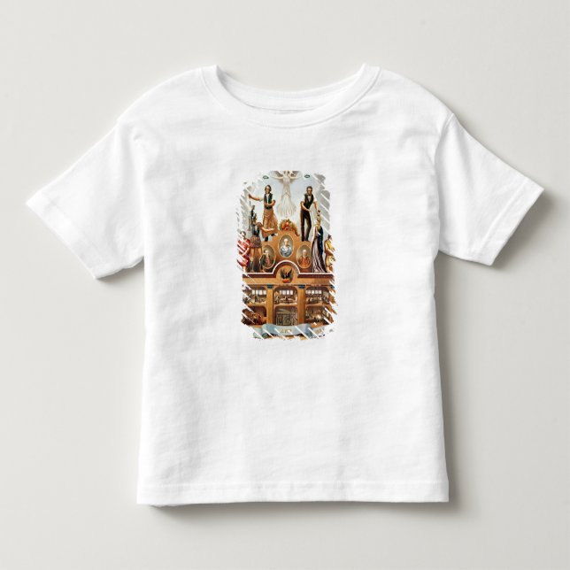 Geschäftsemblem der amalgamierten Gesellschaft Kleinkind T-shirt (Vorderseite)