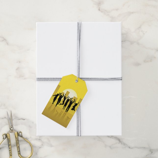 Geschäftserfolg Geschenkanhänger (Mit Garn)