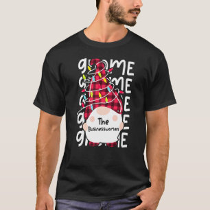 Geschäftsfrau Genome Matching Family Xmas Light T-Shirt