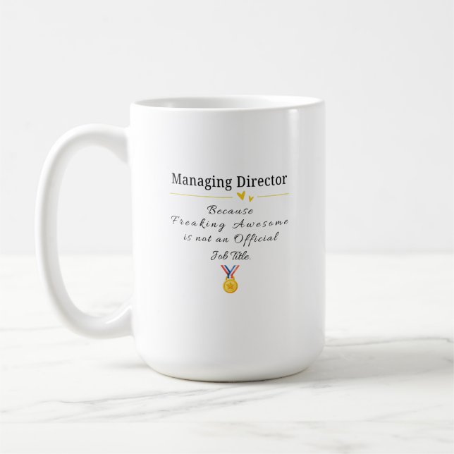 Geschäftsführer Kaffeetasse (Links)