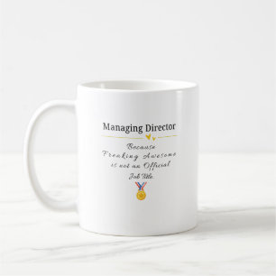 Geschäftsführer Kaffeetasse