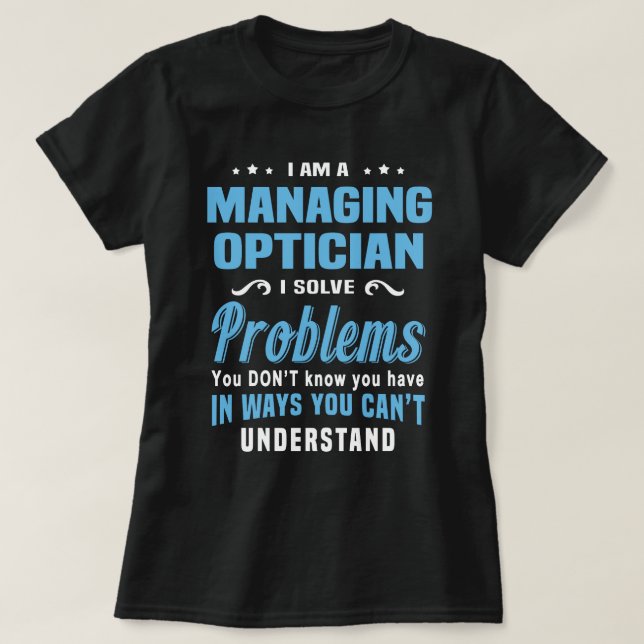Geschäftsführer T-Shirt (Design vorne)