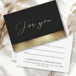 GESCHÄFTSGESCHENKZERTIFIKAT   Modern Gold