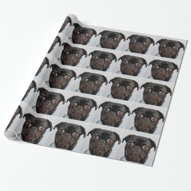 Geschäftshund Geschenkpapier (Ungerollt)