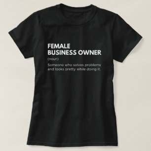 Geschäftsinhaber Hübsches Funny Entrepreneur Spric T-Shirt