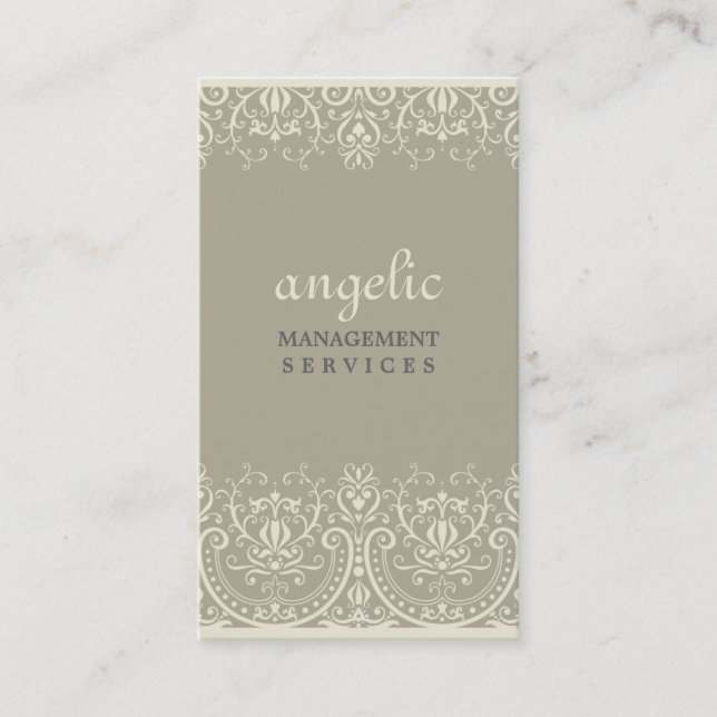 GESCHÄFTSKARTE: ausgeklügelte P8 Visitenkarte (Vorderseite)