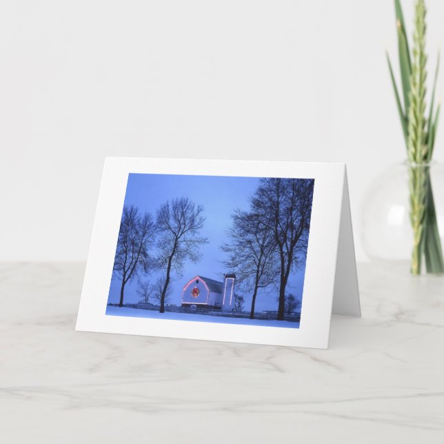 GESCHÄFTSKARTE/BERUFLICHE KRISTKARTE FEIERTAGSKARTE (Vorderseite)