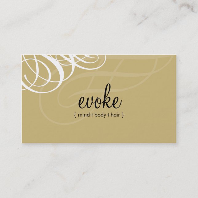 GESCHÄFTSKARTE :: Designervogue L10 Visitenkarte (Vorderseite)