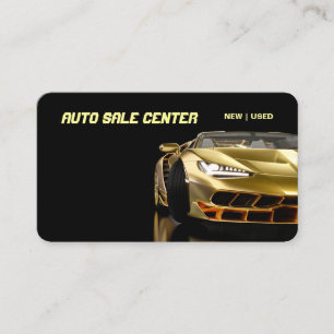 Geschäftskarte für Autoverkauf und -service Visitenkarte