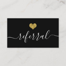 Geschäftskarte für den Friend Salon