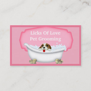 Geschäftskarte für den Haustieraufwuchs Visitenkarte