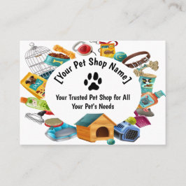 Geschäftskarte für den persönlichen Päpstlichen Sh Visitenkarte