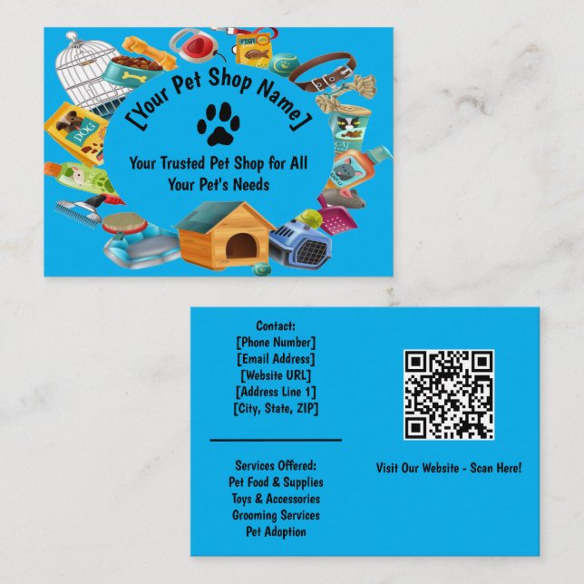 Geschäftskarte für den persönlichen Päpstlichen Sh Visitenkarte (Vorne/Hinten)