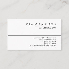 Geschäftskarte für Schwarz-weiße Beraterin Visitenkarte