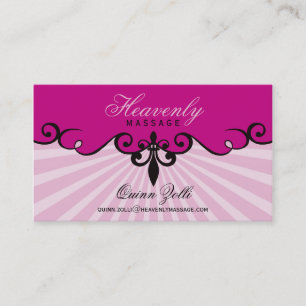 GESCHÄFTSKARTE: himmlisch L4 Visitenkarte