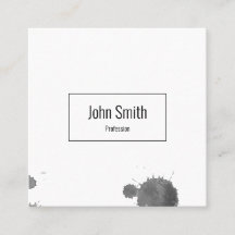 GESCHÄFTSKARTE IN GRAU