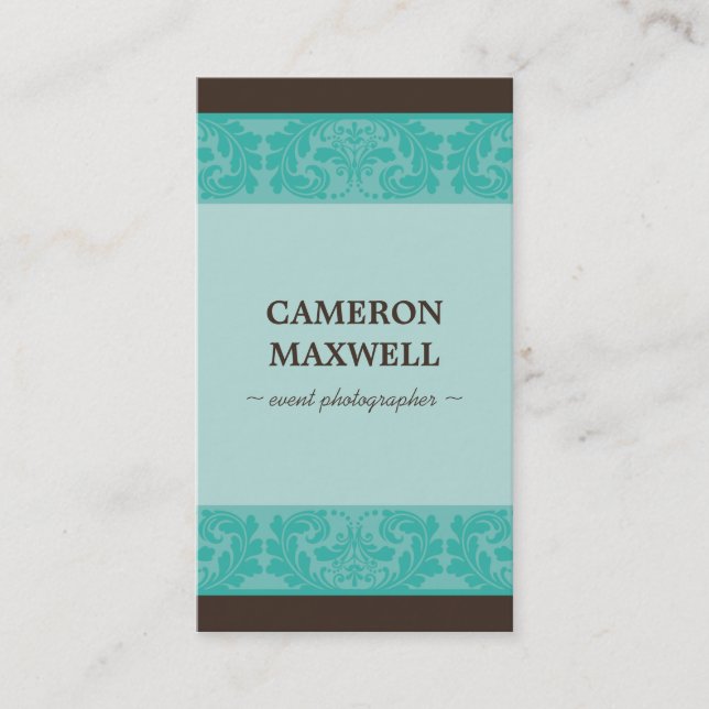 GESCHÄFTSKARTE: luxuriös 5P Visitenkarte (Vorderseite)