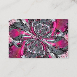 Geschäftskarte mit gemischten Signalen Visitenkarte