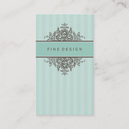 GESCHÄFTSKARTE: schöne Renaissance 6 Visitenkarte