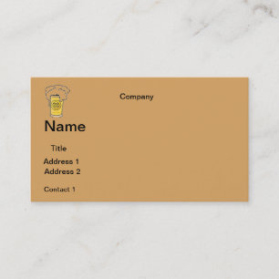 GESCHÄFTSKARTEN BIER DESIGN VISITENKARTE