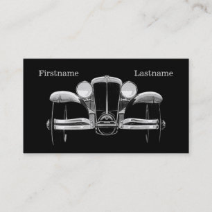 Geschäftskarten für Oldtimer individuell gestalten Visitenkarte