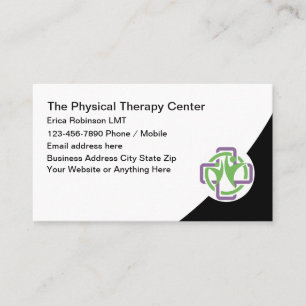 Geschäftskarten für Physiotherapie-Klinik-Therapeu Visitenkarte