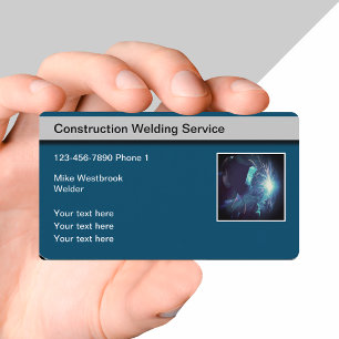 Geschäftskarten für Schweißdienstleistungen im Neu Visitenkarte