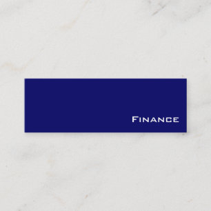 Geschäftskarten für weiße Finanzinstrumente Mini Visitenkarte