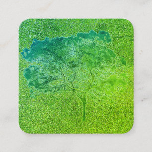 GESCHÄFTSKARTEN - KUNST UND DESIGN QUADRATISCHE VISITENKARTE