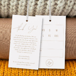 Geschäftskleidung Danke, dass Sie Tag mit Logo