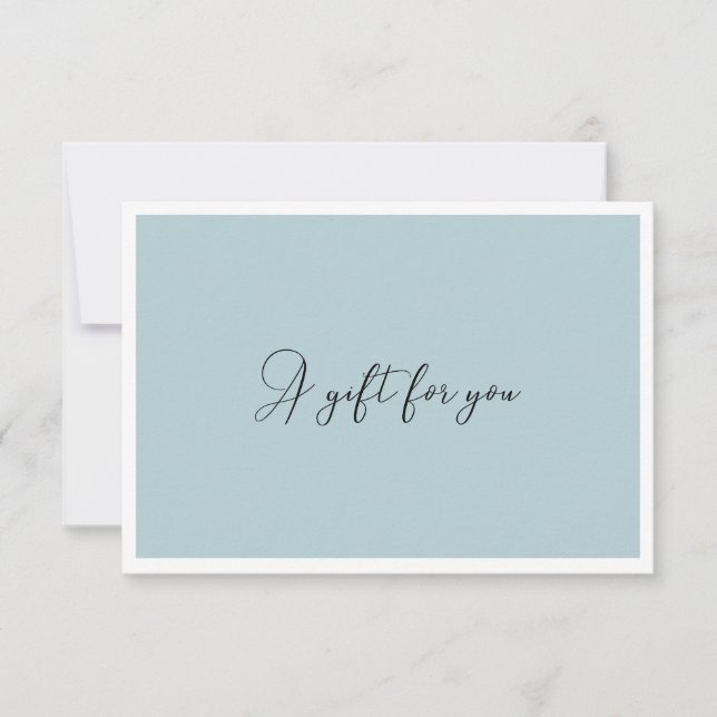 GESCHÄFTSKONTROLLE | Modernes Grau-Blau (Vorderseite)