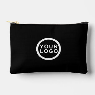 Geschäftslogo Einfach Elegant Modern Schwarz Zubehörtasche