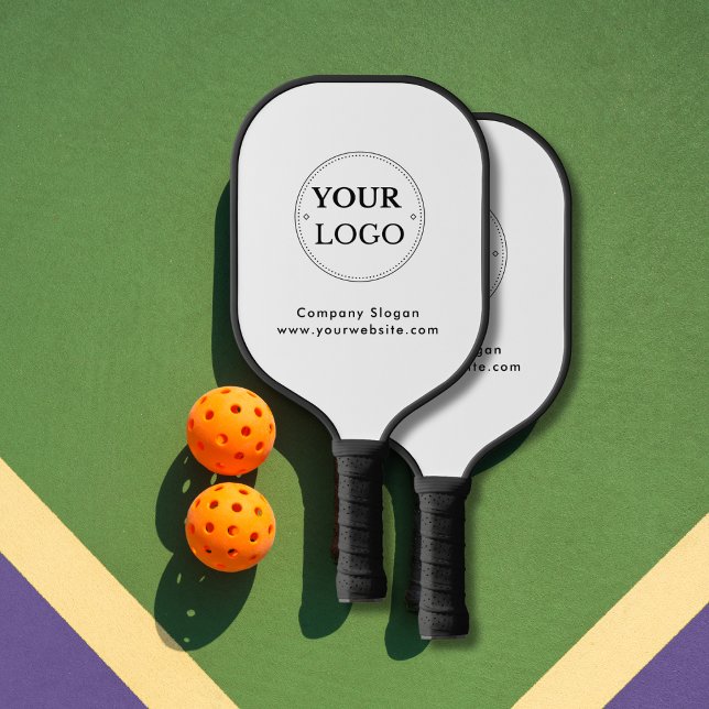 Geschäftslogo Einfach modern minimalistisch Pickleball Schläger (Von Creator hochgeladen)