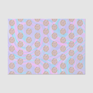 Geschäftslogo Farbige Abstrakte Ombre-Tissue-Papie Seidenpapier