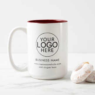 Geschäftslogo Firmenveranstaltungen Benutzerdefini Zweifarbige Tasse