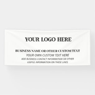 Geschäftslogo für professionelle Unternehmenswerbu Banner