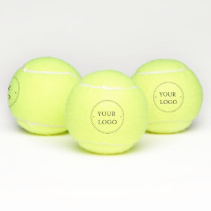 Geschäftslogo Markenwerbung Tennisbälle