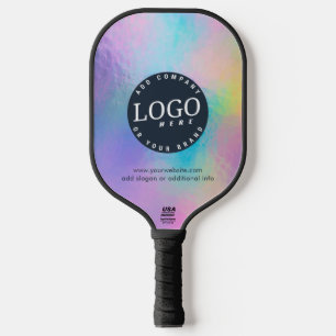 Geschäftslogo Modern Schillernde Anpassung Pickleball Schläger