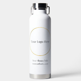 Geschäftslogo Moderner Unternehmensvorlage Trinkflasche