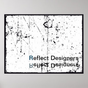 Geschäftslogo Poster - Reflect Designers