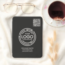 Geschäftslogo QR-Code Branding Corporate Schwarz
