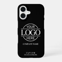 Geschäftslogo & Social Media Black-Promotion