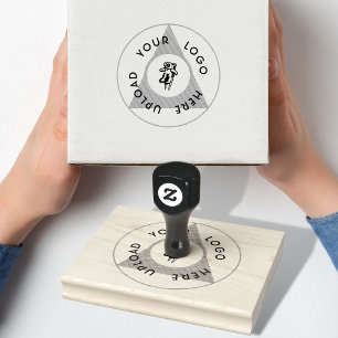 Geschäftslogo-Stempel Gummistempel