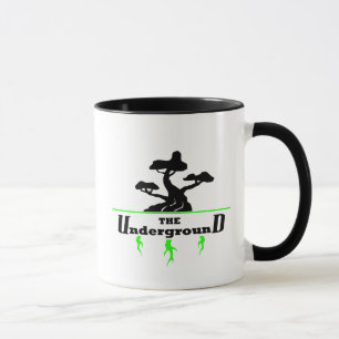 Geschäftslogo und Informationen Tasse