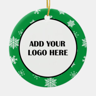 Geschäftslogo und Kundeninformationen   Keramik Ornament