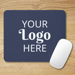 Geschäftslogo Unternehmensmarke Blau Mousepad