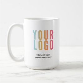 Geschäftslogo Werbeartikel Kaffeetasse
