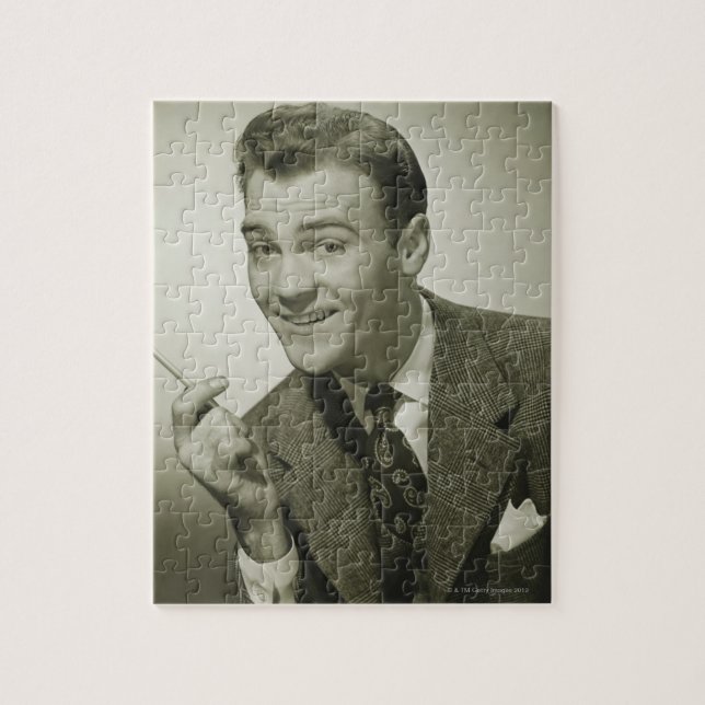 Geschäftsmann Puzzle (Vertikal)