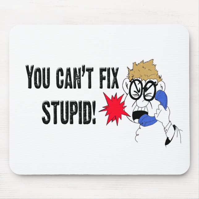 Geschäftsmann telefonisch schreien mousepad (Vorne)